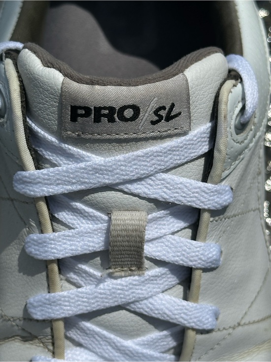FootJoy Pro SL Golf Shoes White Gray Spikeless Men’s 10M Style 53267 Waterproof main image 5